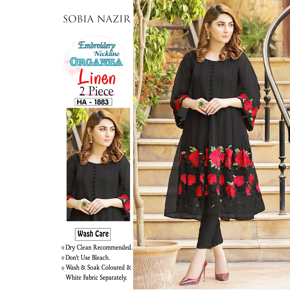 Sobia Nazir Linen Collection Replica HA-1883
