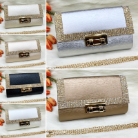 Fancy Black Clutch Stylish  for Women & Unique Design Ladies bag