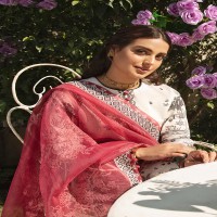 Cross Stitch Premium Embroidered Lawn -SAFARI IMPRESSION-20
