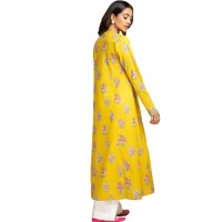 LimeLight Cambric Shirt-Printed Unstitched U2886SH-SSH-YLW
