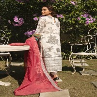 Cross Stitch Premium Embroidered Lawn -SAFARI IMPRESSION-20