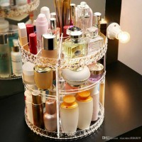 Cosmetics Makeup Organizer 3D 360 Rotating