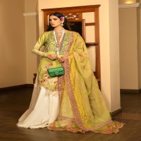 Shiza Hassan Izel Luxury Lawn Collection – 4-A IVE