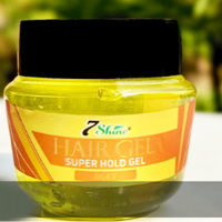 7shine Hair Gel Super Hold Gel xtreme Hold-Yellow
