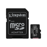 Kingston Memory Card Micro SD 64/128/256/512 GB- Canvas Select Plus